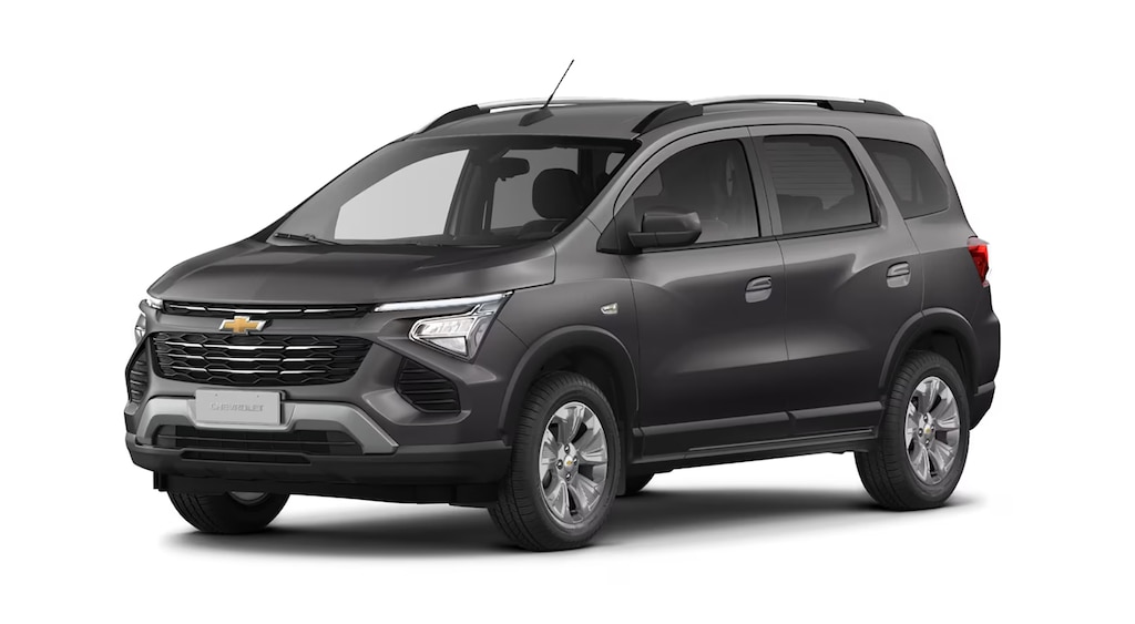 Conheça o novo Chevrolet Spin 2027 na versão LTZ, com 7 lugares e na cor Cinza Âmbar