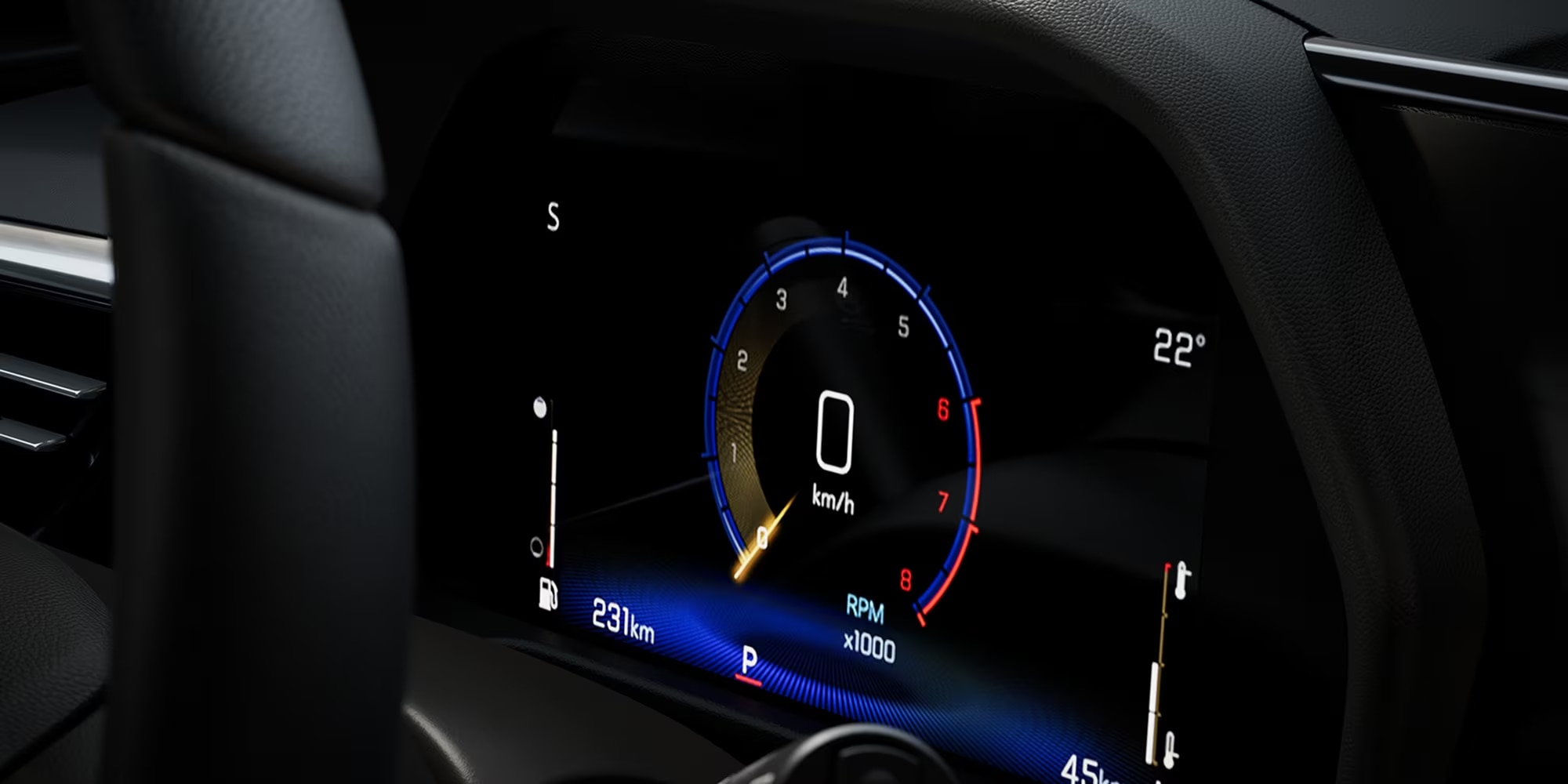 Confira o velocímetro do Chevrolet Spin 2027